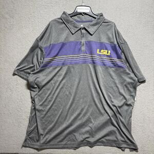 Colosseum LSU Tigers NCAA Polo Shirt 3XL Men’s